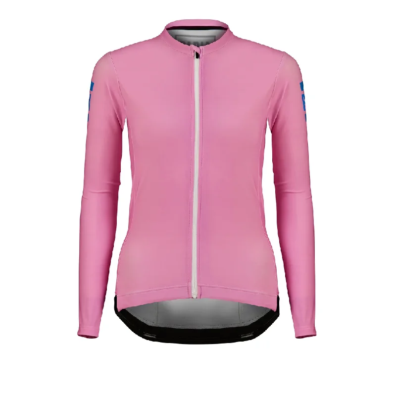 bicycle stand toughness-Pink Women's Mid-weight Winter Jersey | Hoban