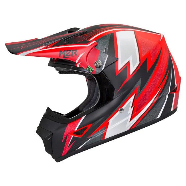 bicycle rust stability-M2R XYOUTH THUNDER YOUTH PC1 HELMET - RED