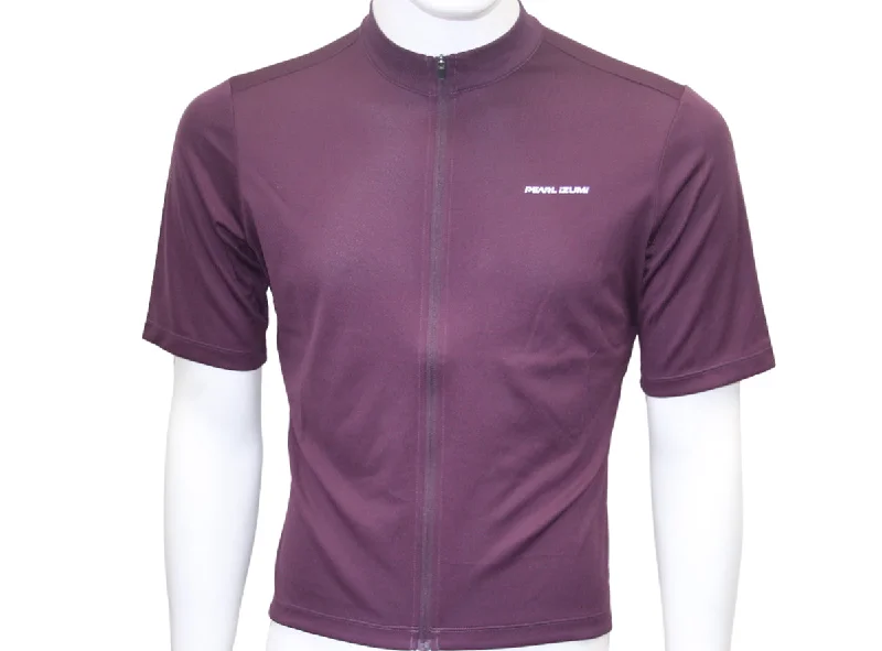 bicycle tire comfort-Pearl Izumi Tour Short Sleeve Road Jersey - Dark Violet