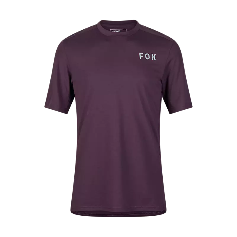 bicycle handlebar robustness-Fox Racing Ranger Dri Release Short Sleeve MTB Jersey - Alyn - Dark Purple