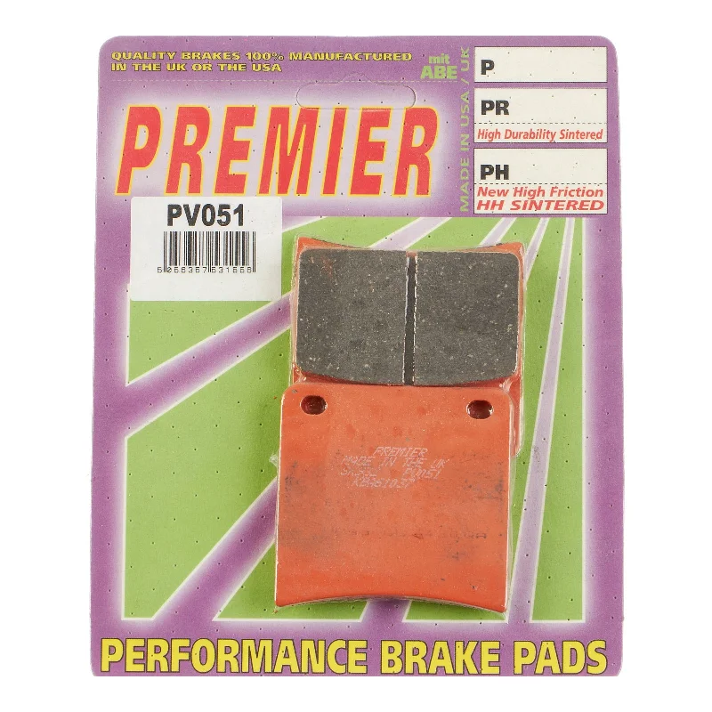 bicycle valve control-Premier Brake Pads - PV Semi Sintered