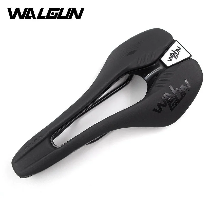 bicycle rotor reliability-WALGUN Comfortable Bike Saddle Men Women for Road / MTB Mountain Bike Seats Waterproof Soft Bicycle Saddles Race Cycling Seat