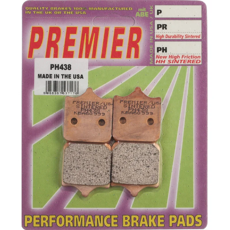 bicycle paint resilience-Premier Brake Pads - PH Street Sintered (GF304S3)