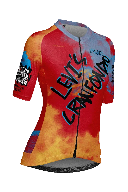 bicycle frame capacity-The Growler Awakens Levi's GranFondo Voler Velocity Air Women's Jersey