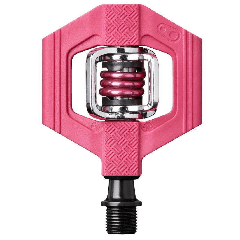 bicycle tire versatility-Crankbrothers Candy 1 Pedals Pink