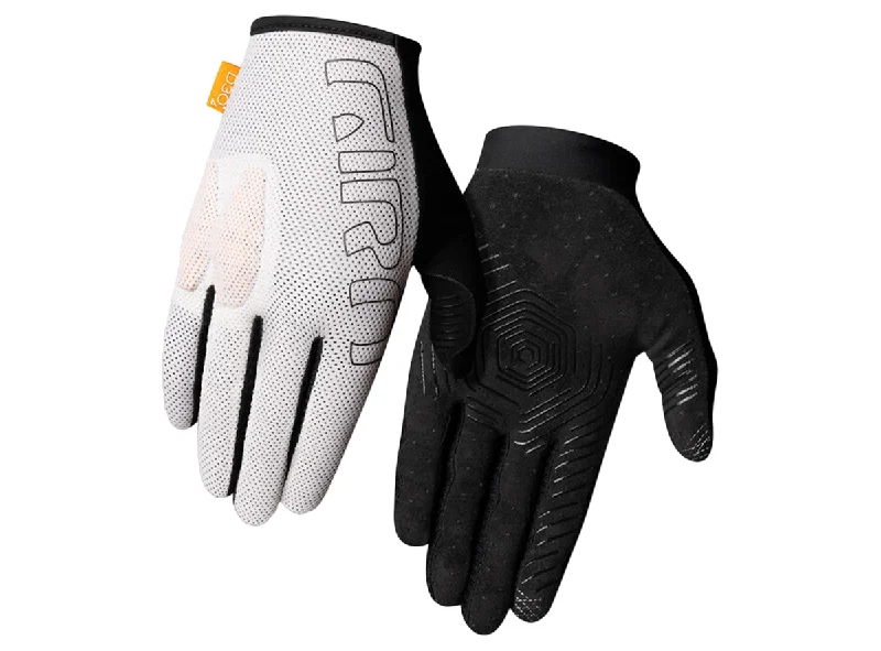 bicycle sprint comfort-Giro Rodeo MTB Glove - White