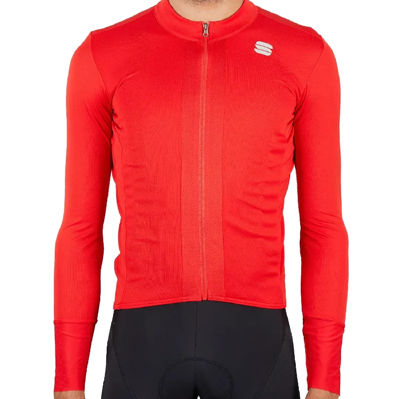 bicycle brake smoothness-Maglia maniche lunghe Sportful Strike - Rosso