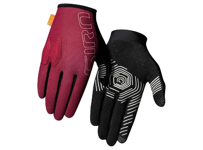 bicycle downhill comfort-Giro Rodeo MTB Glove - Ox Red