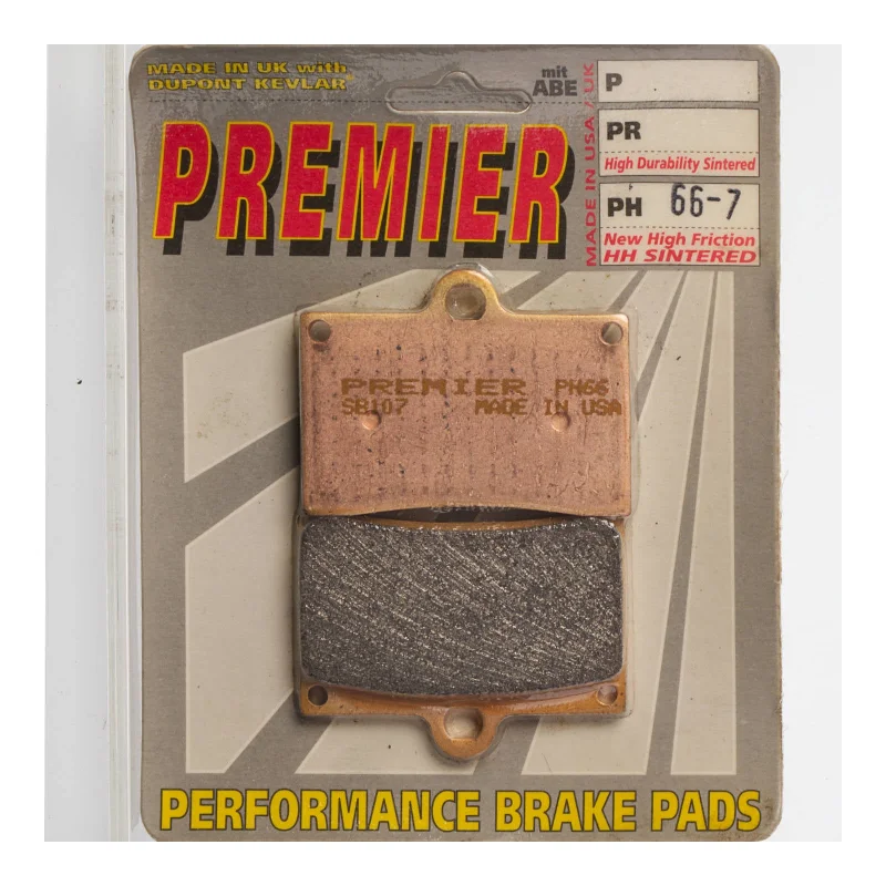 bicycle handlebar smoothness-Premier Brake Pads - RPH Sintered Racing Only