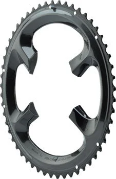 bicycle traffic comfort-Shimano Dura-Ace R9100 53t 110mm 11-Speed Chainring for 39/53t