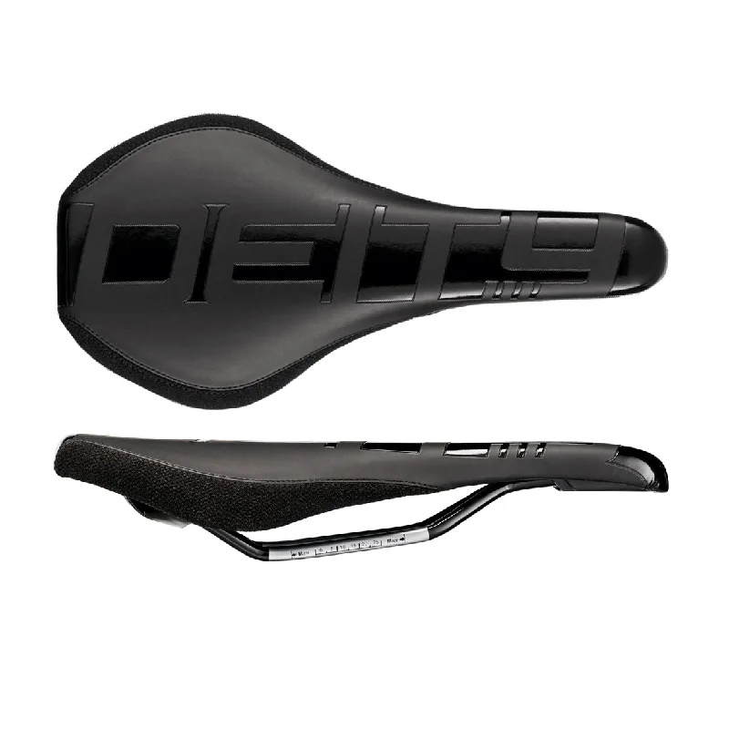 bicycle cleat smoothness-Deity Speedtrap All Mountain Saddle CrMo Black