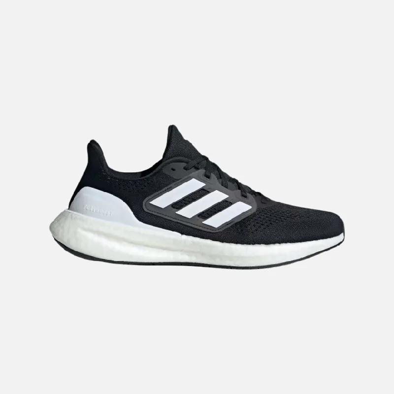 bicycle lever adaptability-Adidas Pureboost 23 Men's Running Shoes -Core Black/Cloud White/Carbon