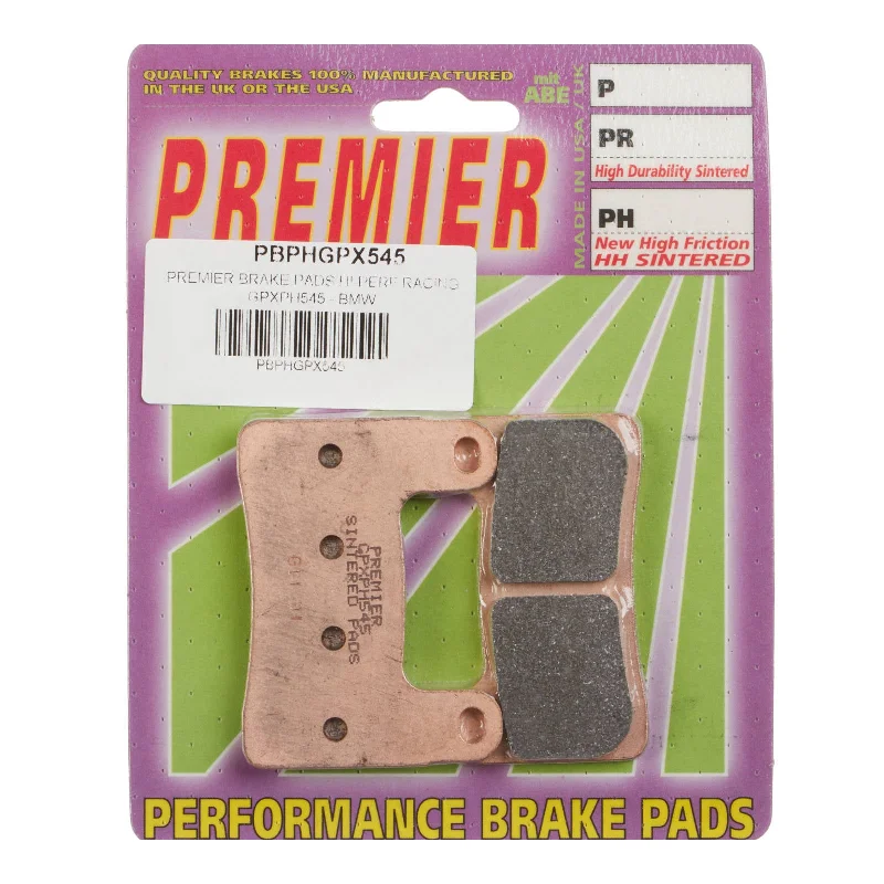 bicycle brake reliability-Premier Brake Pads - GPX-PH Sintered Racing Only