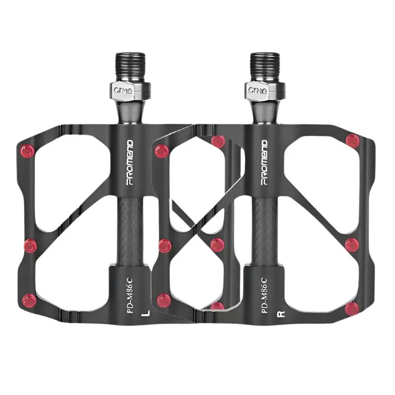 bicycle frame durability-PROMEND Bike Pedals Quick Release Mtb Bicycle Pedals Anti-slip Ultralight Mountain Road Cycling Pedals Carbon Fiber 3 Bearings