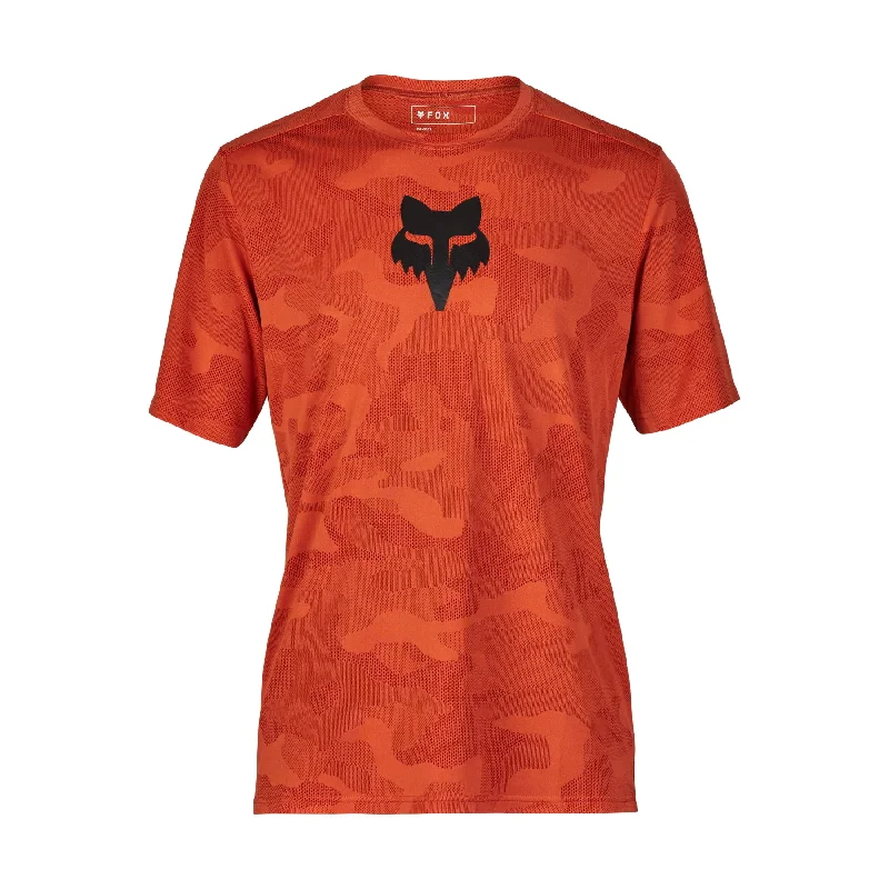 bicycle shoe adaptability-Fox Racing Ranger Tru Dri Short Sleeve MTB Jersey - Atomic Orange