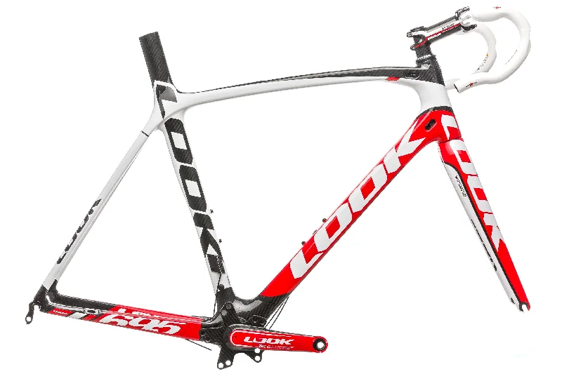 bicycle tire reliability-Look 695 SR IPack Team Replica Frameset 55cm - 2012