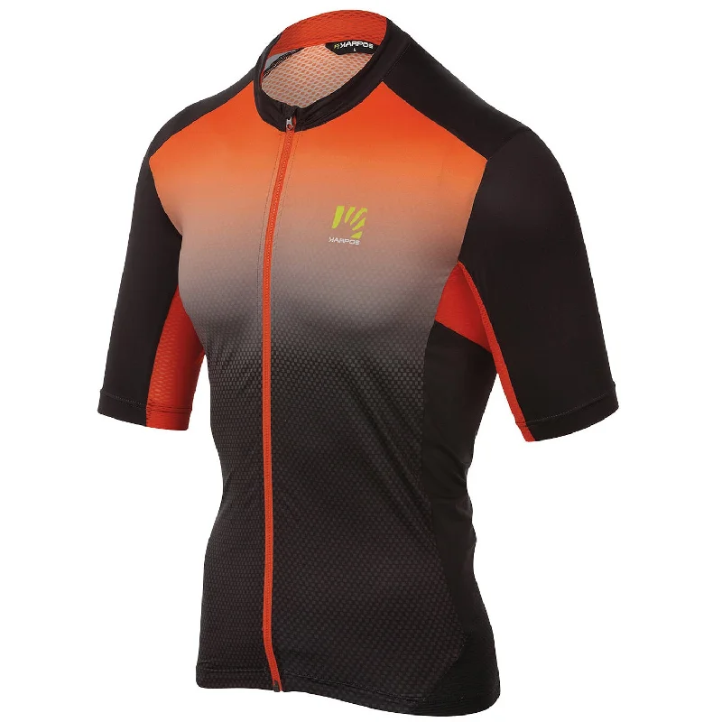 bicycle valve toughness-Maglia Karpos Jump - Nero arancio