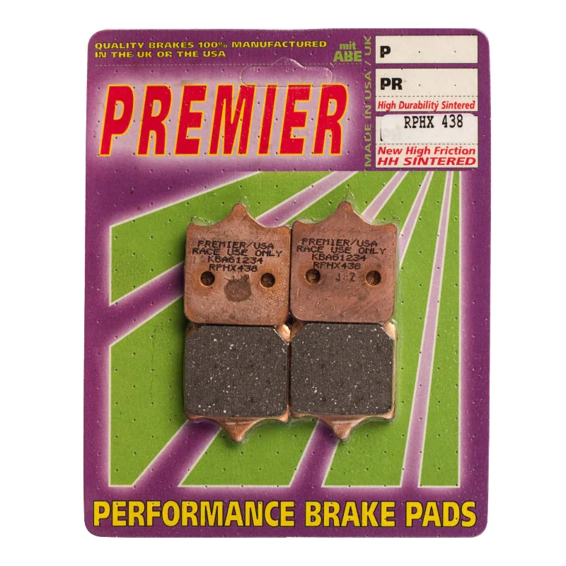 bicycle paint resilience-Premier Brake Pads - RPHX Sintered Racing Only