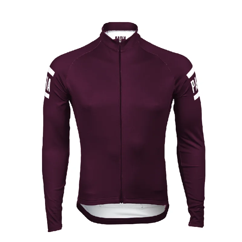 bicycle handlebar aerodynamics-Plum Hoban Long Sleeve Winter Jersey