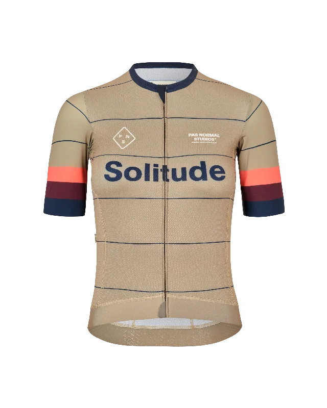 bicycle chain robustness-Women's Solitude Late Drop Jersey - Beige