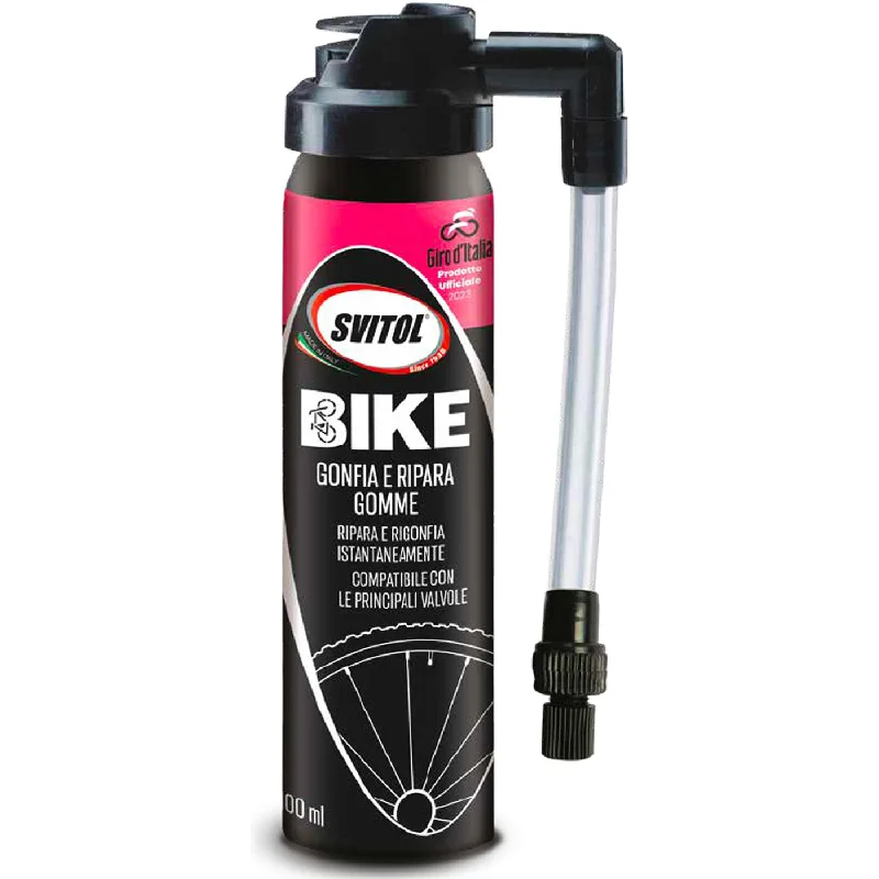 bicycle cleat reliability-Gonfia e ripara Svitol Giro d'Italia - 100 ml