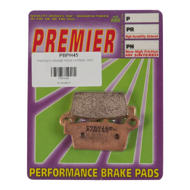 bicycle handlebar robustness-Premier Brake Pads - PH Street Sintered