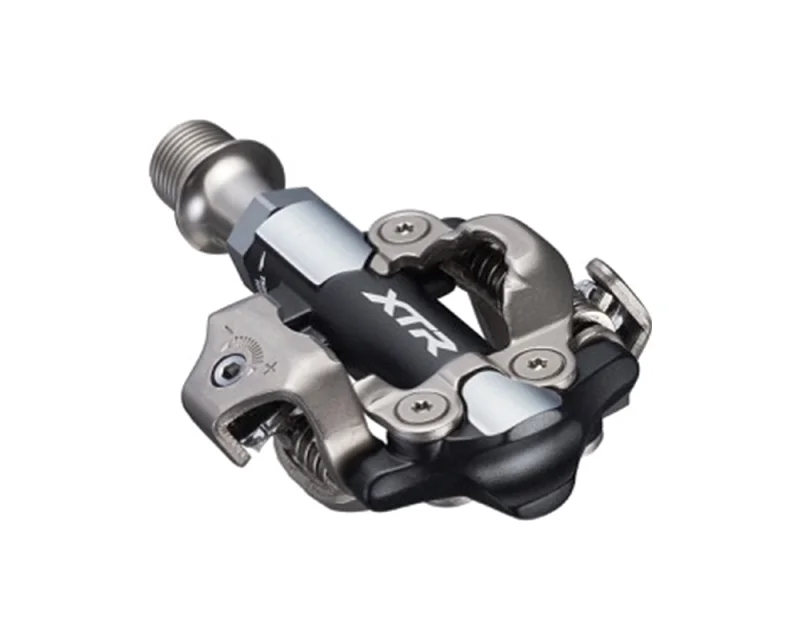 bicycle pad strength-PEDAL PD-M9100 XTR RACE SPD PEDAL W/CLEAT(SM-SH51) 3MM SHORTER AXLE