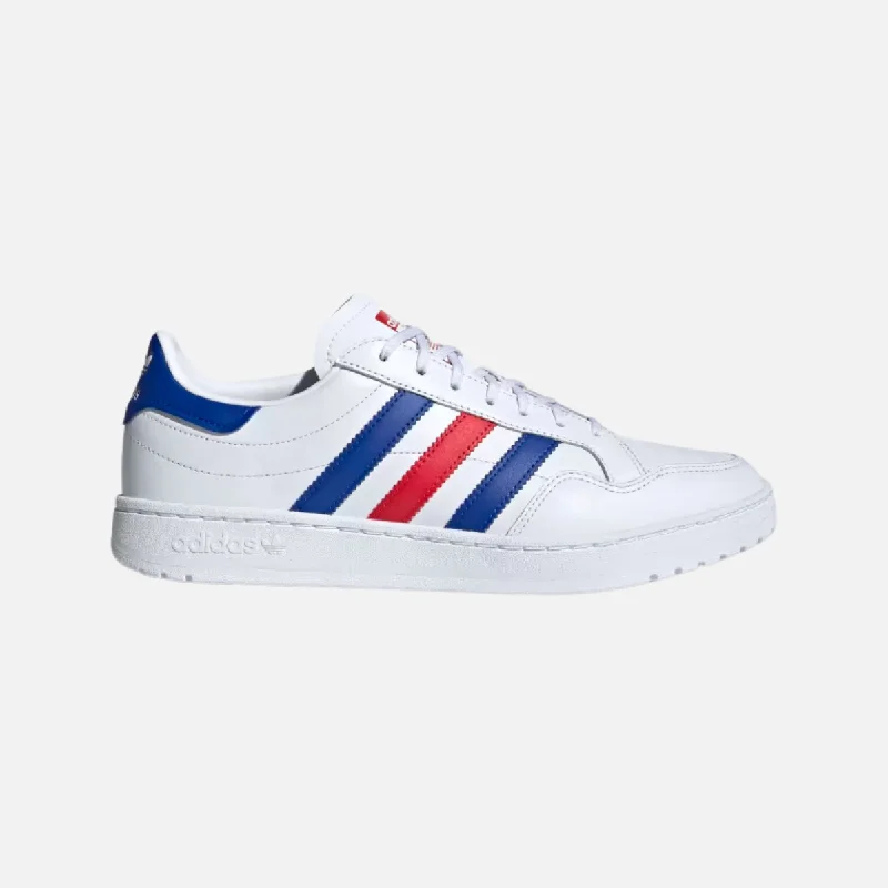 bicycle rust toughness-Adidas Team Court Men's Shoes -Cloud White/Royal Blue/Scarlet