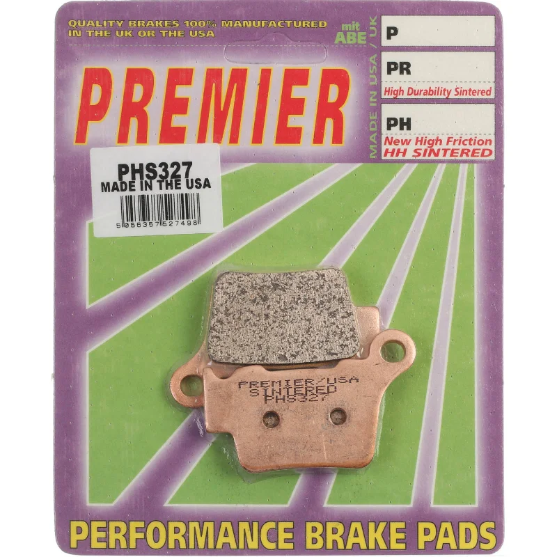 bicycle tire grip-Premier Brake Pads - PH Street Sintered