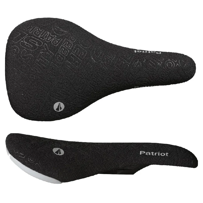 bicycle cleat robustness-SDG Patriot I-Beam Saddle Kevlar Black