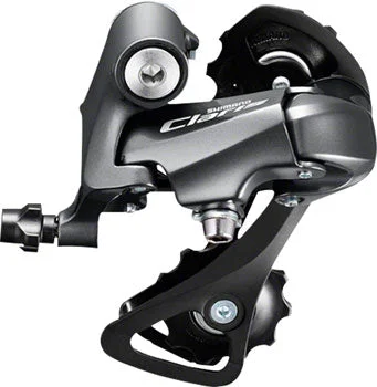 bicycle assembly comfort-Shimano Claris RD-R2000-GS Rear Derailleur - 8 Speed, Medium Cage, Black