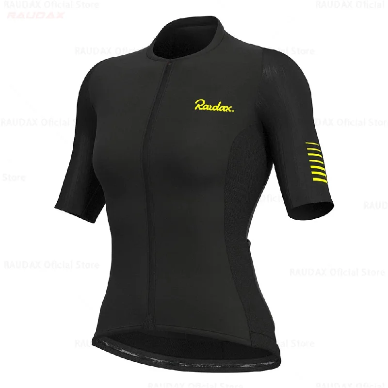 bicycle tire performance-Raudax Women Triathlon Cycling Jerseys (4 Variants)