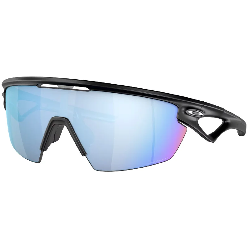 bicycle gear strength-Occhiali Oakley Sphaera - Matte Black Prizm Deep Water Polarized