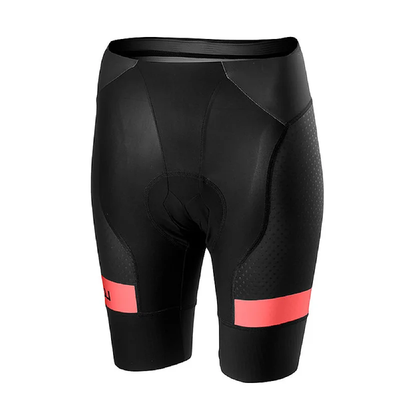 bicycle stand control-Pantaloncini donna Castelli Free Aero Race 4 Team - Nero rosa