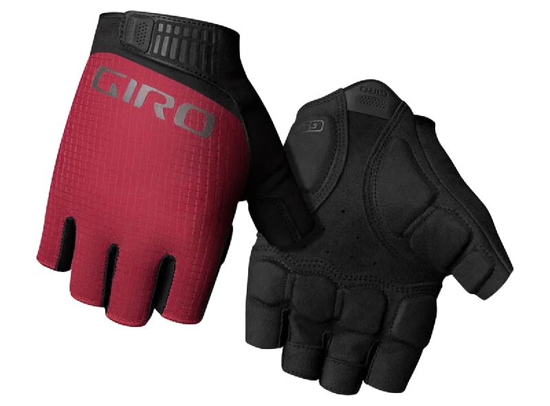 bicycle wrist comfort-Giro Bravo II Gel Road Cycling Glove - Ox Red