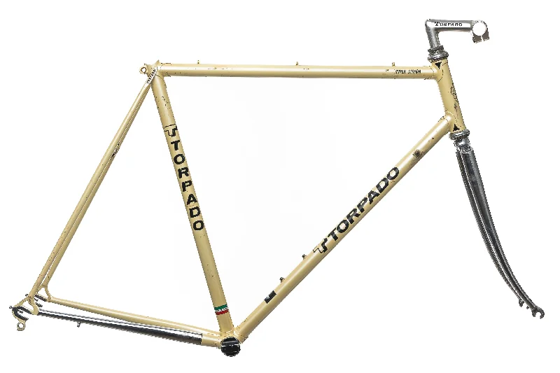 bicycle handlebar adaptability-Torpado Super Strada Road Bike 57cm Frameset