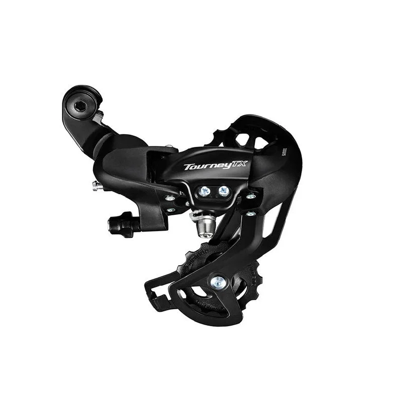 bicycle seatpost strength-Shimano Tourney RD-TX800 Rear Derailleur 7/8-Speed, Direct Attachment Type Black