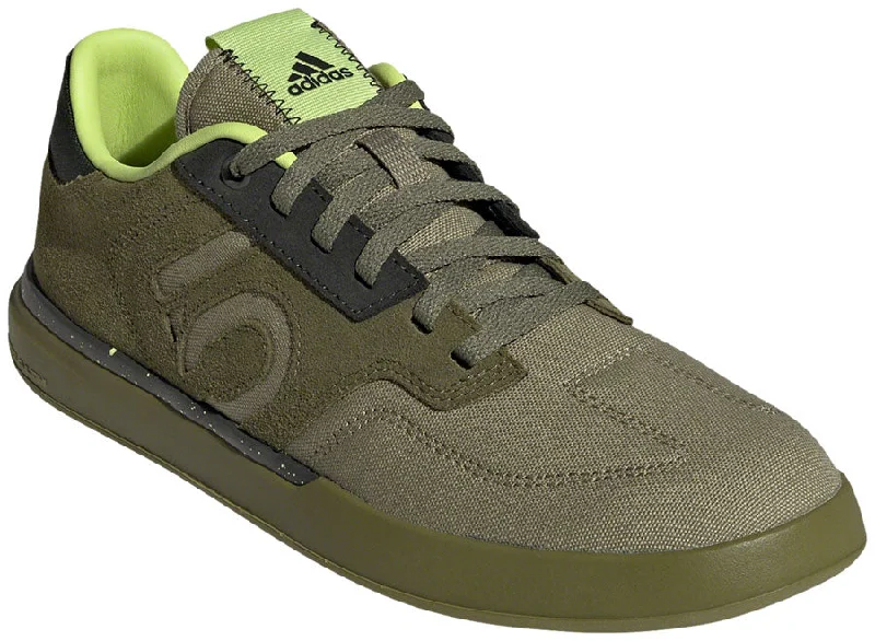 bicycle brake robustness-Five Ten Sleuth Flat Shoes - Womens Focus Olive/Orbit Green/Pulse Lime 9