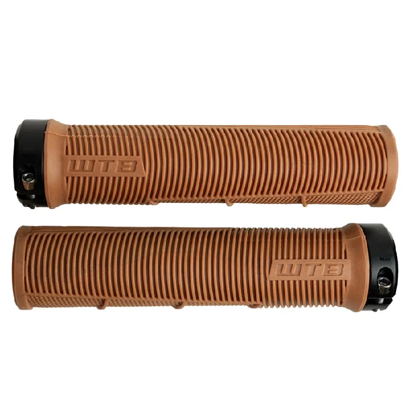 bicycle lever grip-WTB Wavelength Clamp-On Grips Tan