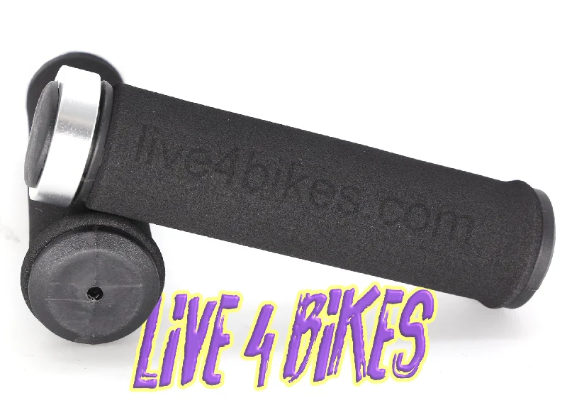 bicycle brake responsiveness-Foam Locking Cruiser Bicycle handlebar grip Grips  - Live4Bikes