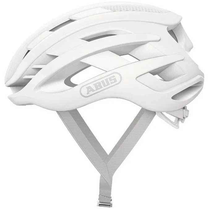 bicycle saddle grip-Casco Abus AirBreaker - Pure white