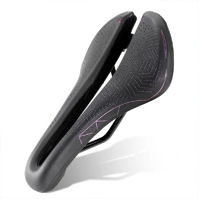 bicycle tire grip-Hollow Breathable Bike Saddle Bicycle Seats Soft Cycling Cushion PU Waterproof Bike Saddle Cycling  2023Accessories