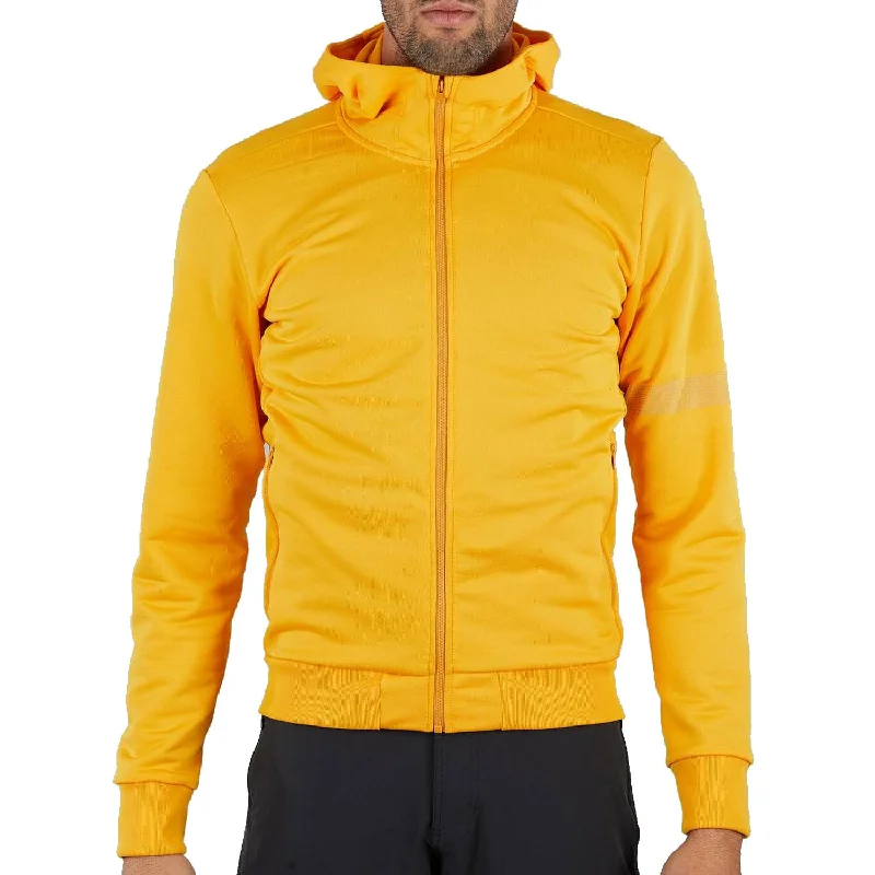 bicycle pad reliability-Felpa Sportful Giara Hoodie - Giallo