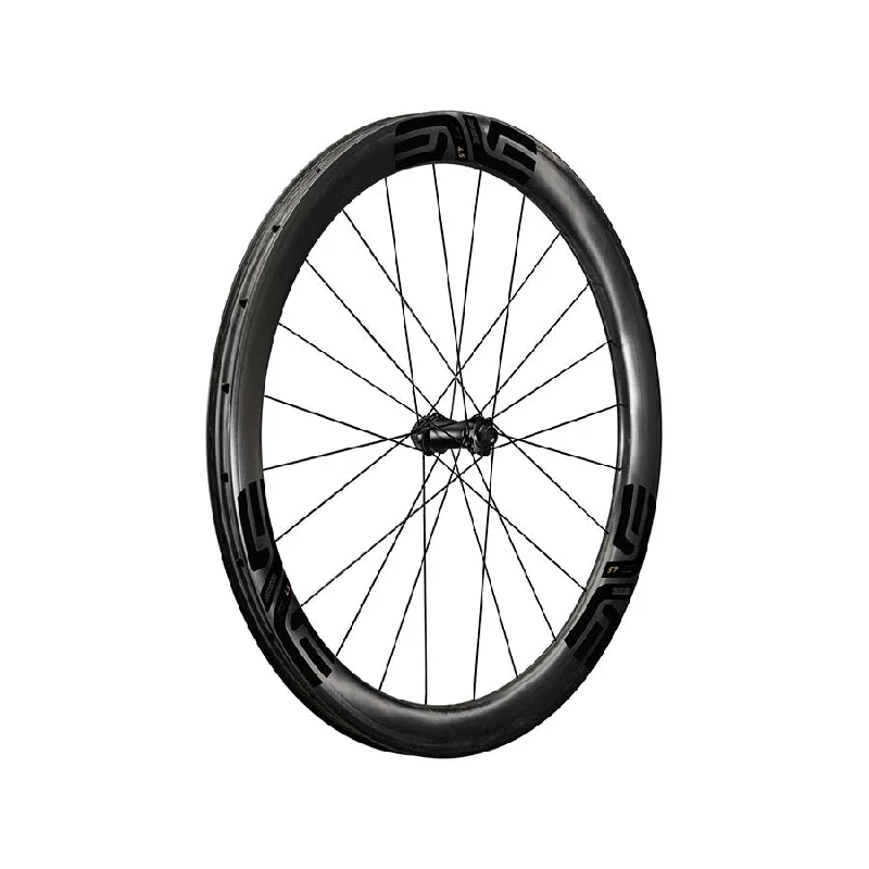 bicycle rust precision-ENVE Composites SES 4.5 Front Wheel - 700 12 x 100 Center-Lock Black