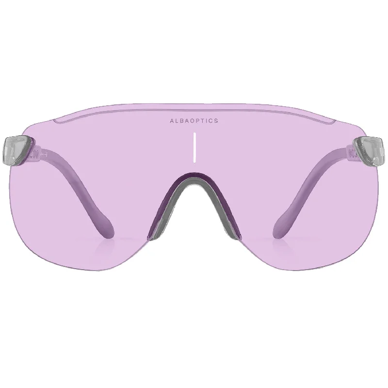 bicycle touring comfort-Occhiali Alba Optics Stratos - Crystal Glossy Vzum Pink