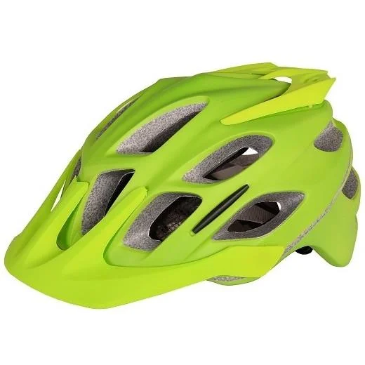 bicycle chain robustness-ABK Mountain Bike Helmet Neon