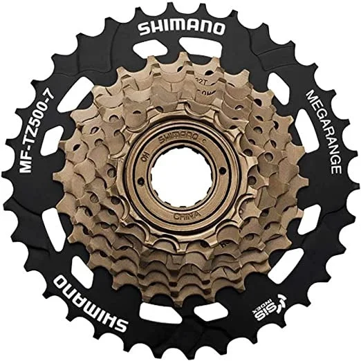 bicycle gear weight-Shimano Cassette Freewheel 14-34 7 Speed