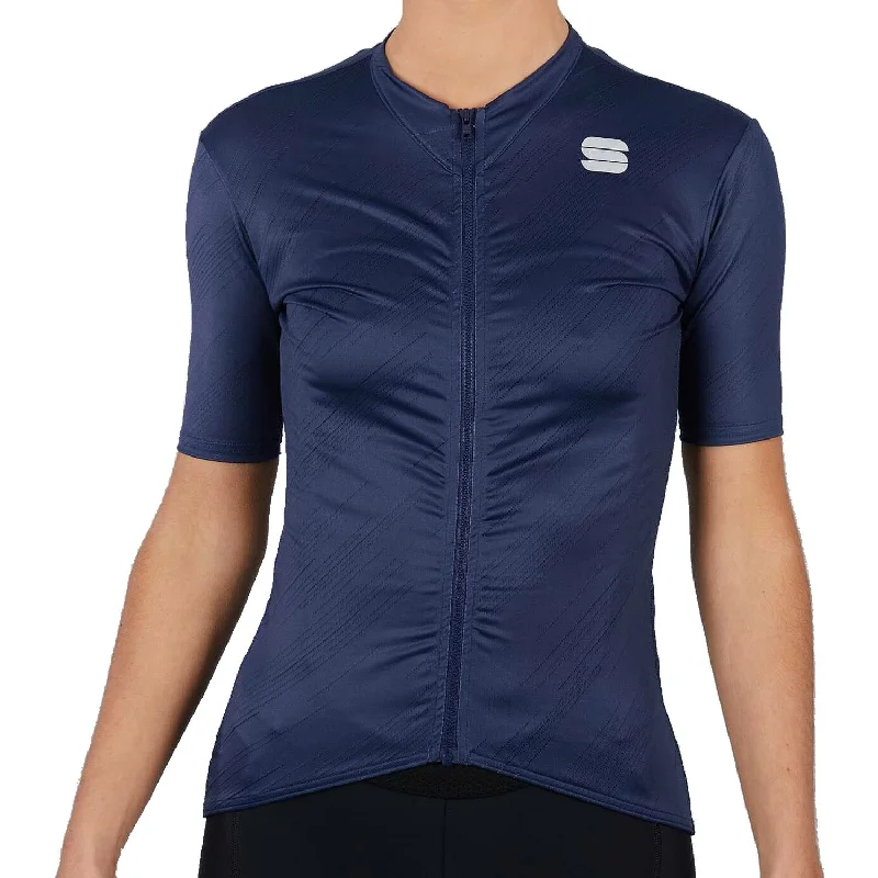 bicycle seatpost performance-Maglia donna Sportful Flare - Blu