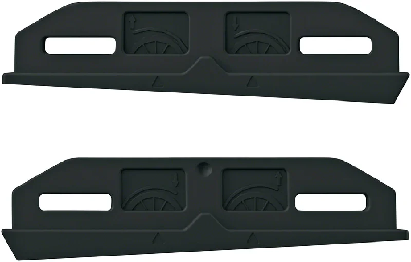 bicycle pad adaptability-SKS Mudrocker Frame Adaptor Pads - For Mudrocker Fender Black