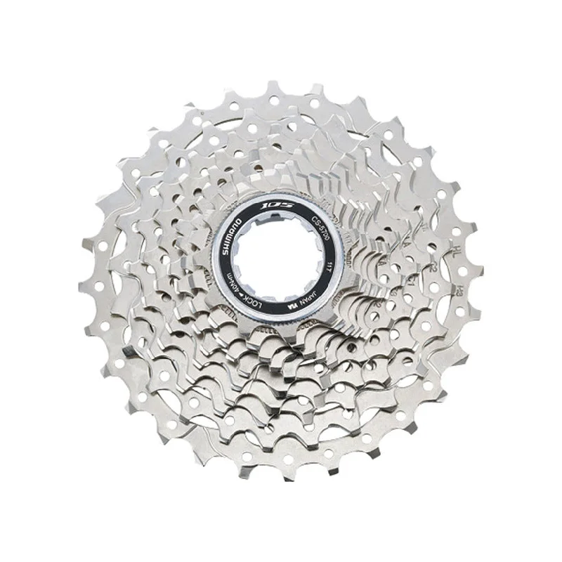 bicycle sidewall toughness-Shimano 105 10-Speed CS-5700 11-28T Cassette